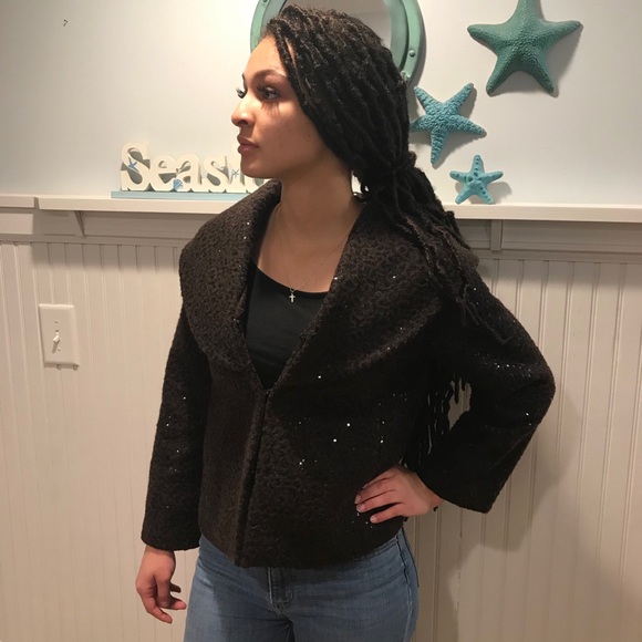 Alice & Olivia Holiday Sequin Jacket Blazer XS - Picture 2 of 13